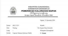 LAPORAN INFORMASI PUBLIK TAHUN 2024